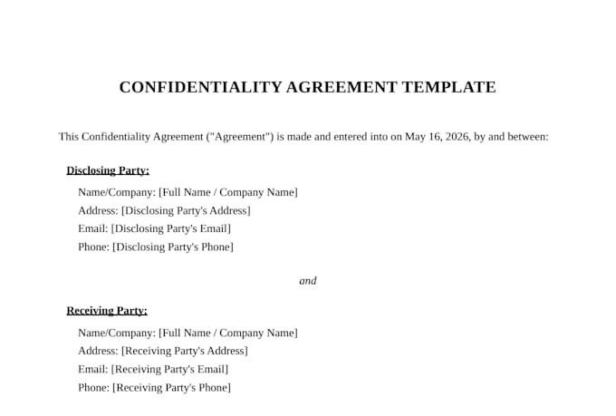 draft professional b2b, b2c and c2c business contracts
